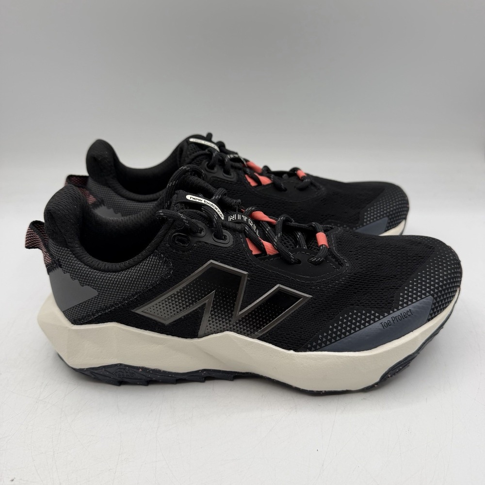 New Balance Dynasoft Nitrel v6 Trail Running Shoes Womens Sz 6 B Black WTNTRCP6